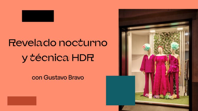 Pantalla de Lightroom mostrando la mezcla de varias fotografías para crear un HDR.