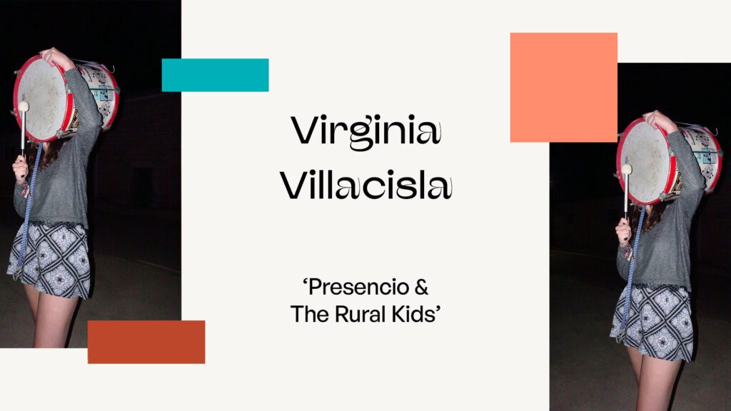 portada del fotolibro Presencio & The Rural Kids de Virginia Villacisla con imágenes del entorno rural.