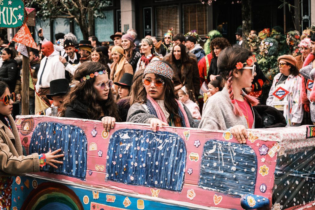 Fotografía de carnaval en Aretxabaleta por Ana Sampedro - Taller Jardín Remoto-1
