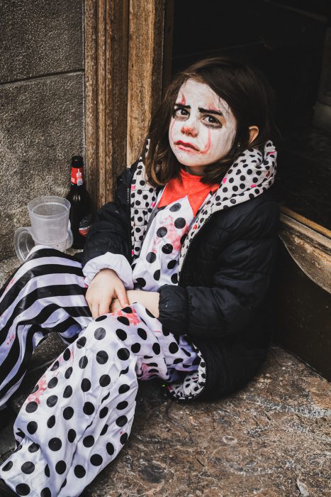 Fotografía de carnaval en Aretxabaleta por Cris Fernández - Taller Jardín Remoto