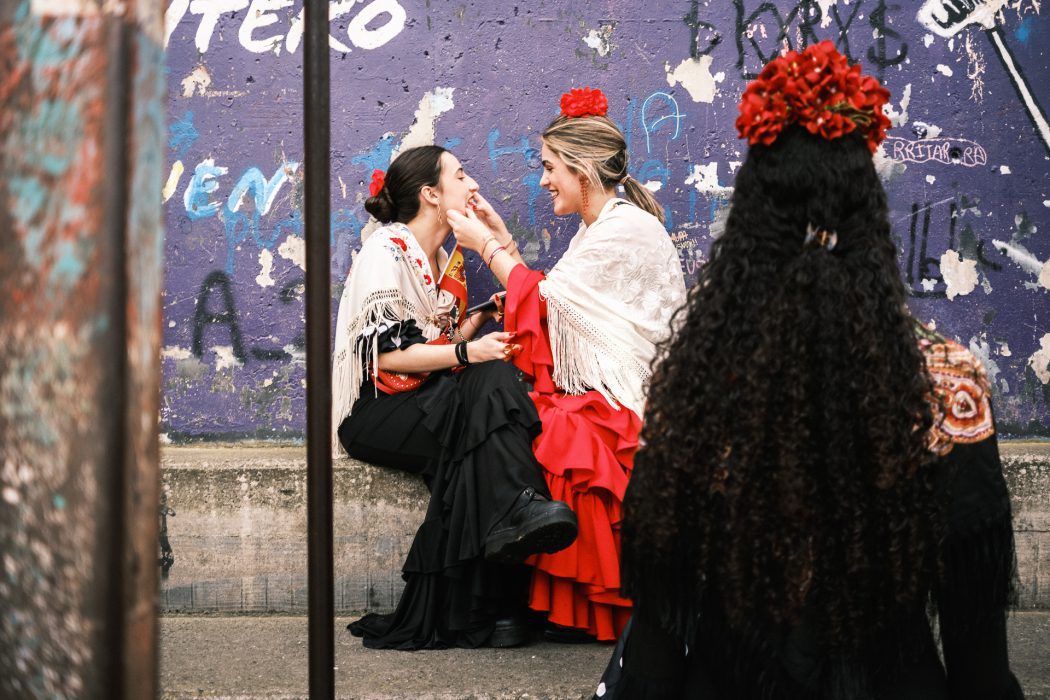 Fotografía de carnaval en Aretxabaleta por Toni Martín - Taller Jardín Remoto
