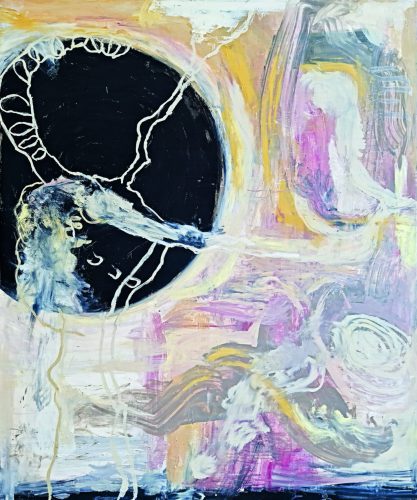 Portada del libro Cinco décadas en espiral de Magali Lara, edición bilingüe publicada por Editorial RM y MUAC