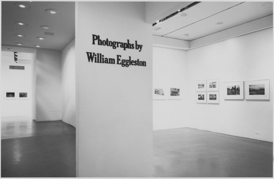 Exposición de William Eggleston en el MoMA en 1976